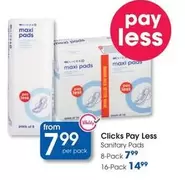 clicks - Sanitary Pads