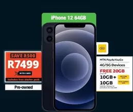 Apple - iPhone 12 64GB