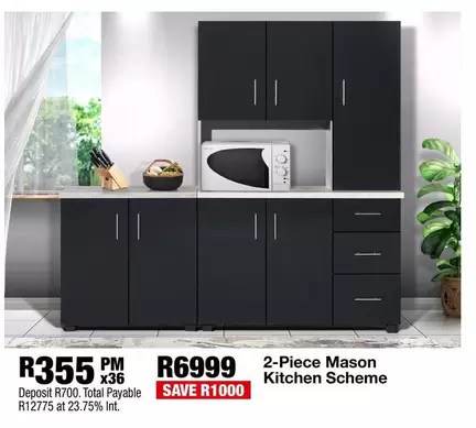 Total - 2-Piece Mason Kitchen Scheme