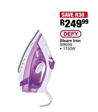 Defy - Steam Iron SI8059