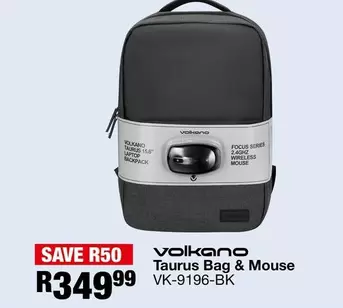 Volkano - Taurus Bag & Mouse VK-9196-BK