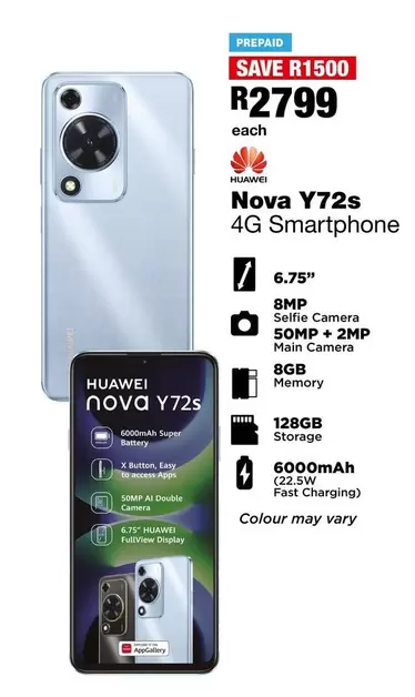 Huawei - nova Y72s