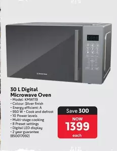 Finish - Digital Microwave Oven