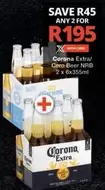 Corona -  Extra/ Cero Beer NRB