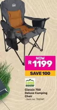 Camp Master - Classic 750 Deluxe Camping Chair