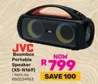 JVC - Boombox Portable Speaker (XS-N169)