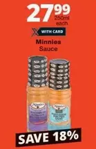 Minnies -  Sauce