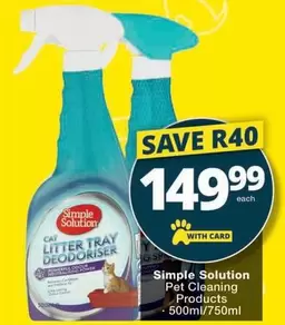 CAT - Pet Cleaning Products