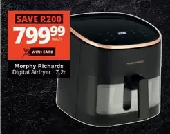 Digital Airfryer 7.2l