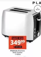 Platinum - Stainless Steel Toaster