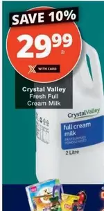 Crystal Valley - Fresh Full Cream Milk