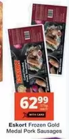 Eskort - Frozen Gold Medal Pork Sausages