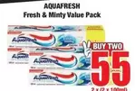 Aquafresh - Fresh & Minty Value Pack