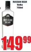 Russian Bear - Vodka