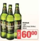 Windhoek - Lager (with Empty Bottles)
