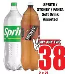 STONEY - SPRITE / / FANTA Soft Drink