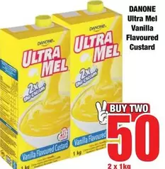 Danone - Ultra Mel Vanilla Flavoured Custard