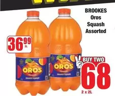 Brookes - Oros Squash Assorted