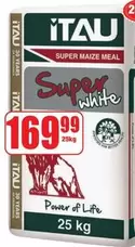 SUPER MAIZE MEAL Super white
