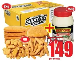 Supreme - Chicken, Best Foods Mayonnaise