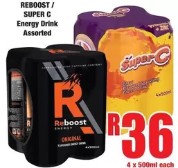 Reboost - Energy Drink