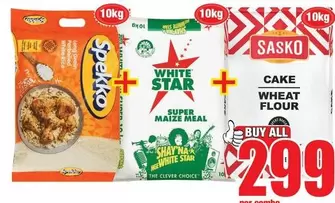 SASKO - Spekko + White Star + Sasko