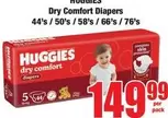 Huggies - Dry Comfort Diapers
