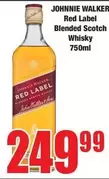 Johnnie Walker - Red Label Blended Scotch Whisky