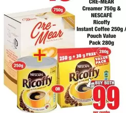 Ricoffy - CRE-MEAR Creamer &  Instant Coffee