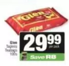 Glen - Tagless Teabags