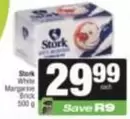 Stork - White Margarine Brick