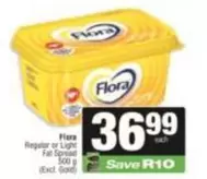 Flora - Regular or Light Fat Spread