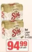 Sol - Lager Cans