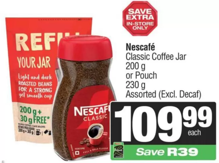 Nescafé - Classic Coffee Jar