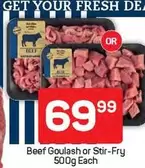 Beef Goulash or Stir-Fry