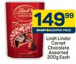 Lindt - Lindor Cornet Chocolate Assorted