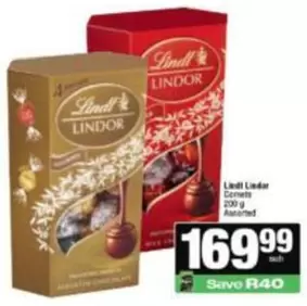 Lindt -  Lindor Comets