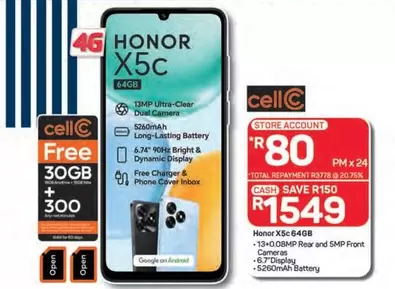 Honor - X5c 64GB