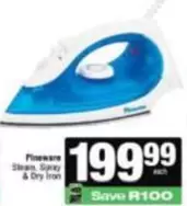 Pineware - Steam, Spray & Dry Iron