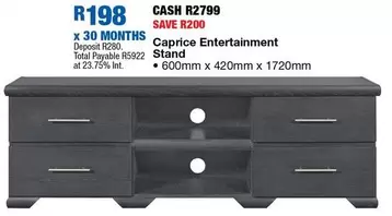 Total - Entertainment Stand