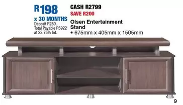 Total - Entertainment Stand