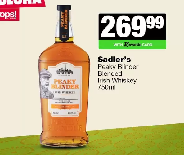 Peaky Blinder Blended Irish Whiskey