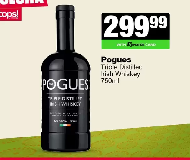 Triple Distilled Irish Whiskey