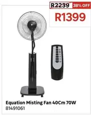 Equation - Misting Fan 40Cm 70W