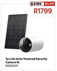 TP-LINK - Solar Powered Security Camera Kit 