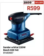 Bosch - Sander Orbital 220W GSS 140