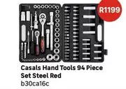 Casals - Hand Tools 94 Piece Set Steel Red