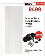 Interior Door Mould Milano White