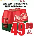 Coca cola - COCA-COLA / STONEY / SPRITE / FANTA Soft Drink