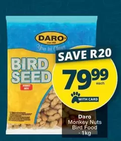 Monkey Nuts Bird Food